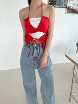 レイヤーストラップスリーブレス / Layer Strap Sleeveless (3color)