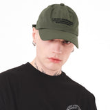 BASIC FONT LOGO CAP - KHAKI (6675716112502)
