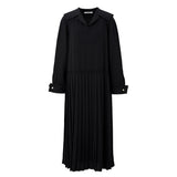 Elly Pleated one-piece - Black (6671622045814)