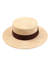 Brown Line Bau Flat Fedora (6586884522102)