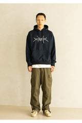 MASS THORN DESTROYED HOODIE MFHHD004-NV