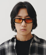 COLOR LENS SUNGLASS (YELLOW)