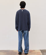 ストライプロングスリーブTシャツ