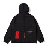 ウィンドブレーカージャケット / 21SS TECH WINDBREAKER JACKET CAMOUFLAGE / BLACK