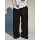 ウィバースリラクシブルバンディングパンツ / WEVERSE RELAXABLE BANDING PANTS_BK