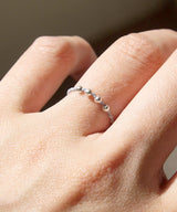 [CCNMADE] 菊 Silver Ring (Orange) (6691079782518)