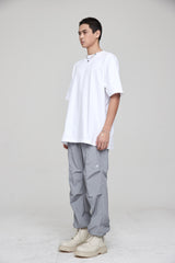 mii ロゴオーバーサイズTシャツ / mii LOGO OVERSIZED T-SHIRT WHITE