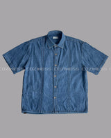 LE コールマンデニム半袖シャツ / LE Coleman Denim Short-Sleeved Shirt (Set - Up / 1 color)