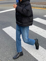 スリムフィットカプリジーンズ