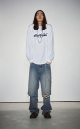 GRAFFITI LONG SLEEVE_WHITE