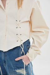 アイレットシャツ / EYELET SHIRT