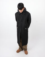 ウールセンスインナーフードコート/wool sense inner hood coat 2color