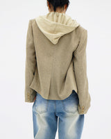 ウォーニーツイードベーシックジャケット / Warney Tweed Basic Jacket (2color)