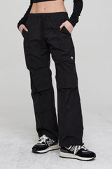 ピンタックジョガーパンツ / PINTUCK JOGGER PANTS BLACK