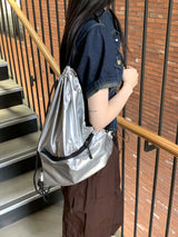ブベルセミクロップド半袖デニムシャツジャケット / Bubel semi-cropped short-sleeved denim shirt jacket