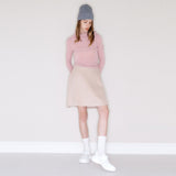 Helia skirt (beige) (6656416284790)