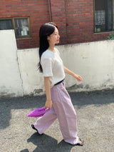 ポンポン春カラーバッグ