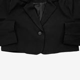 sheave single cropped jacket
