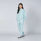BIG SCRIPT LOGO EMBOSSING SWEAT PANTS SKYBLUE 