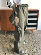 Nicole zipper banding pants