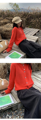 Pro detail knit cardigan