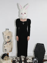 0 5 vampire velvet dress (6601589194870)