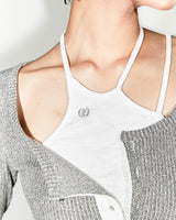 2ウェイホルターネックトップ/TWO-WAY HALTER NECK TOP