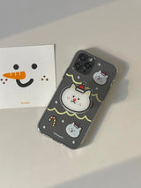 サンタメレンゲゼリースマホケース / Santa Meringue jelly case (iphone case)