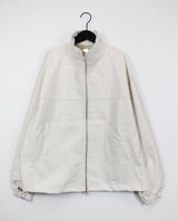 バルーンレザージャンパー / Balloon Leather Jumper (2color)