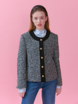 BLAIR TWEED JACKET_BLACK (6612507951222)