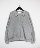 バルキー カラー ジップアップ / Bulky color zip-up (3color)