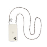 シルバーチェーンフォンケース / 486 SILVER CHAIN PHONE CASE (CROSS)