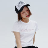 [PPG X FANCY] P.P.G GLITTER STANDARD TEE (WHITE)_F23PG1013