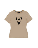 ハートユニバースTシャツ / Heart Universe T-shirt _ Beige