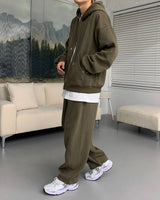 90'sキューブラムナッピングテーパードパンツ / 90's Cube Lamb Napping Tapered Pants (5 colors)
