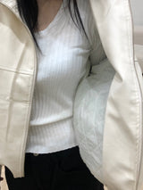 アーヴィングレザージャンパー
