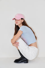 CAT HUMAN LOVE BALL CAP_PINK