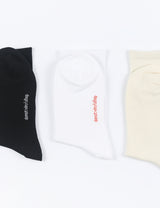 DONUTVINYLSHOP plain socks (8colors)