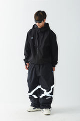 ニューポットXリフレクティブトラックパンツ / BSR2223FWPT026 NEW POT-X REFLECTIVE TRACK PANTS BLACK