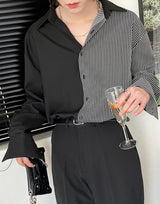 Striped Panel Shirt (6595754295414)