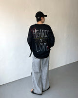 90'sシースルーペインティングルースTシャツ