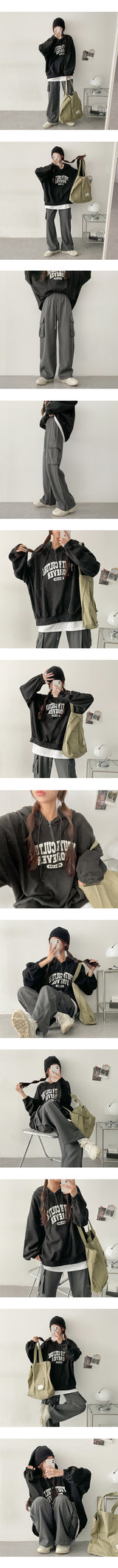 Evervaxy Half Zip-Up Hoodie