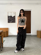 アメルウォーターバームフェスティバルホルターXビーズストラップスター/Amel Waterbomb Festival Halter X Beads Thong Star Pear