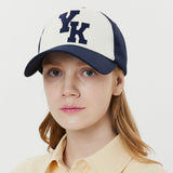 YK アップリケツートーンボールキャップ / YK aplique two tone ball cap