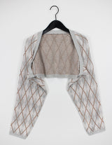 アーガイルニットボレロ / Argyle Knit Bolero (3color)