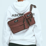ファニーバッグ / FANNY BAG-DARK BROWN