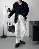 ヴァイパーレザーブレーザー / OWN Viper Leather Blazer (2 colors)
