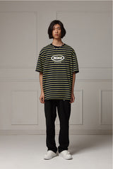 Multi stripe T - Yellow (4622114488438)