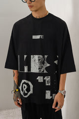 グラフィックプリンテッドTシャツ / GRAPHIC PRINTED T-SHIRT (4576082722934)