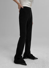 [MADE] Elle Ribbed Bootcut Banding Pants